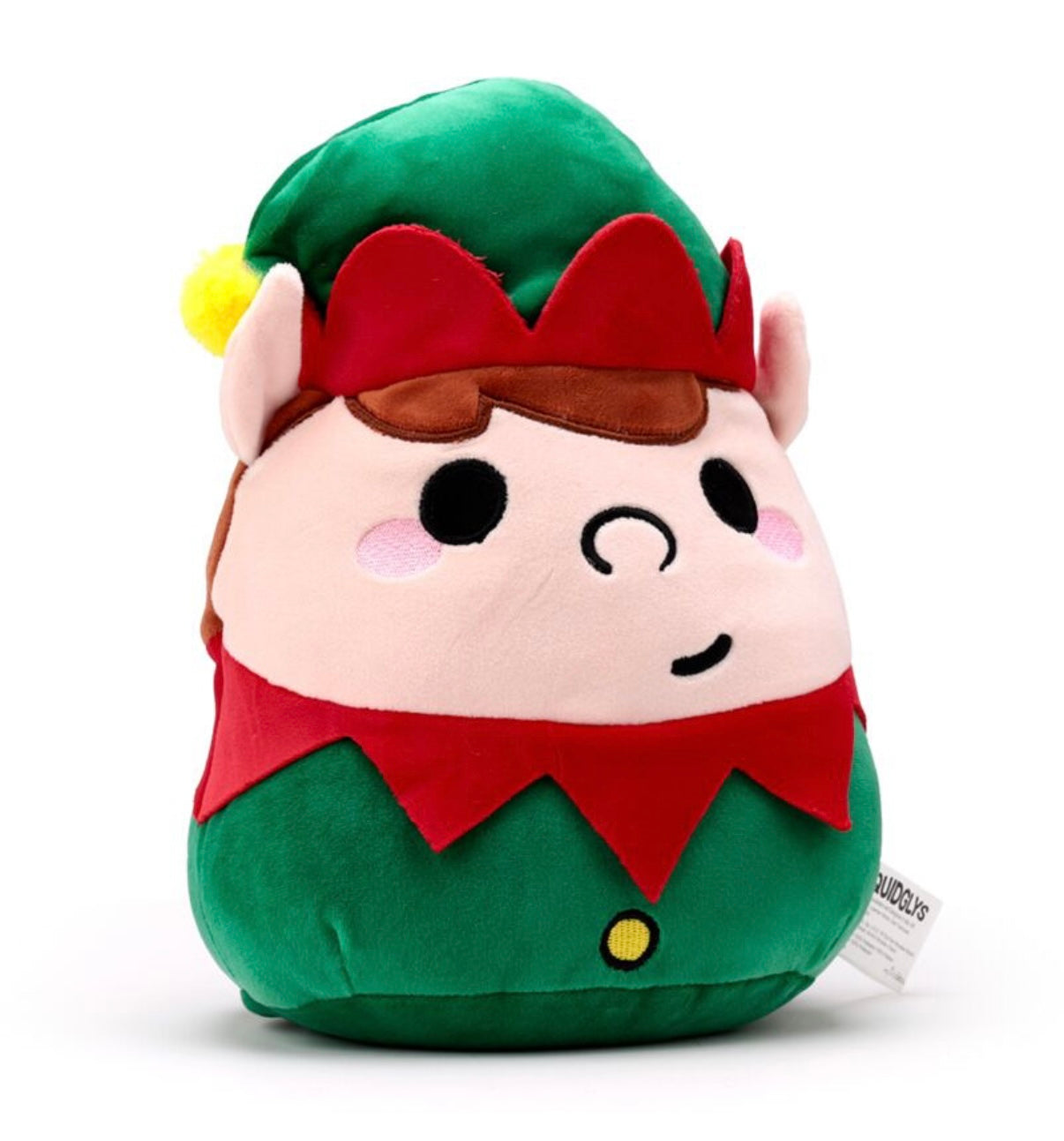 Squidglys Christmas Festive Friends Austin the Elf Plush Toy