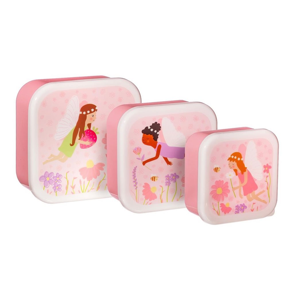 Fairy Lunch Boxes - Set of 3 Lunch boxes