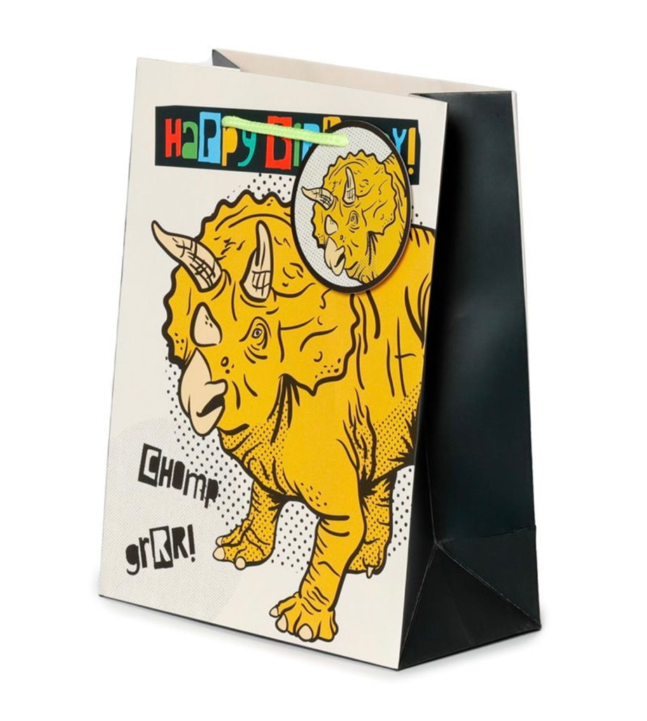 Happy Birthday Dinosauria Gift Bag Gift Bags