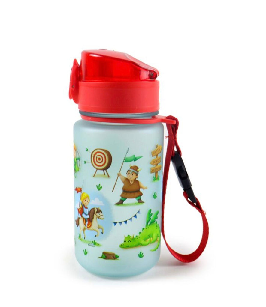 Knights & Dragons Pop Top 350ml Shatterproof Bottle Drinkware