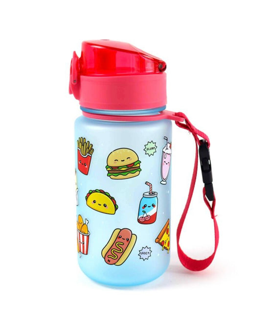 Foodiemals Pop Top 350ml Shatterproof Children's Bottle