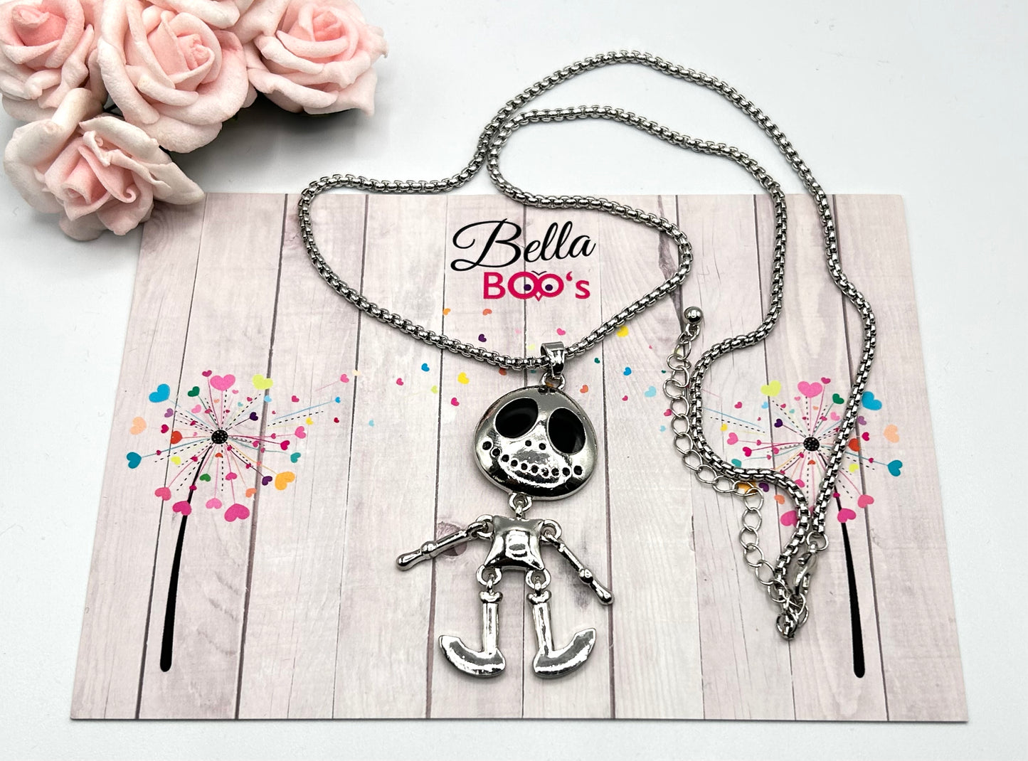 Halloween Skeleton Necklace