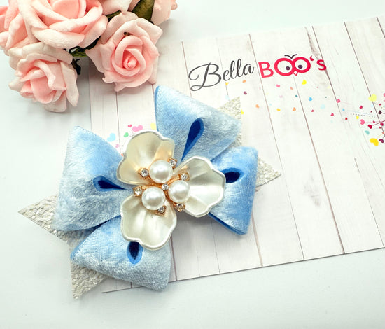 Elegant Flower Hair Bow