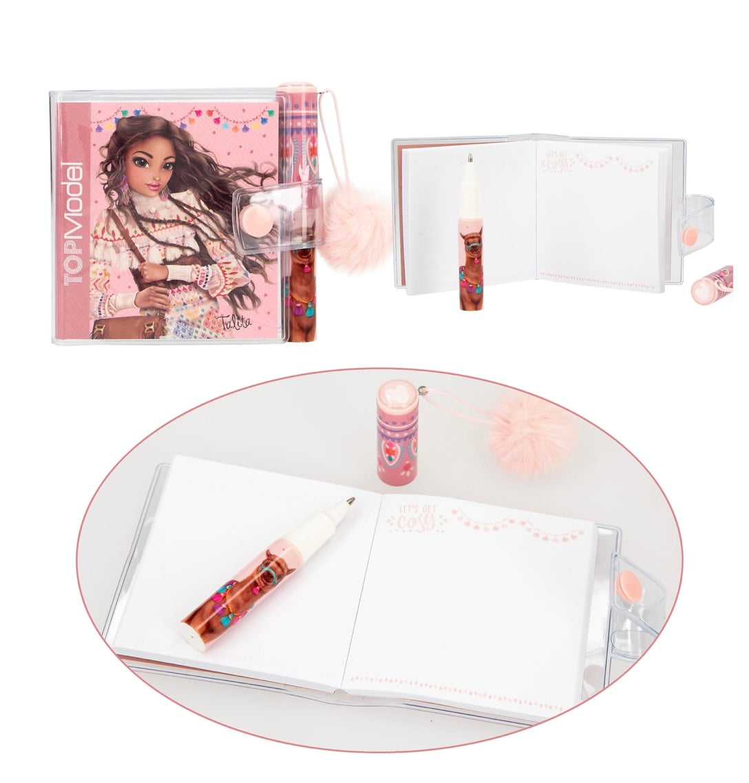 TOPModel Mini Notebook With Ballpen COSY