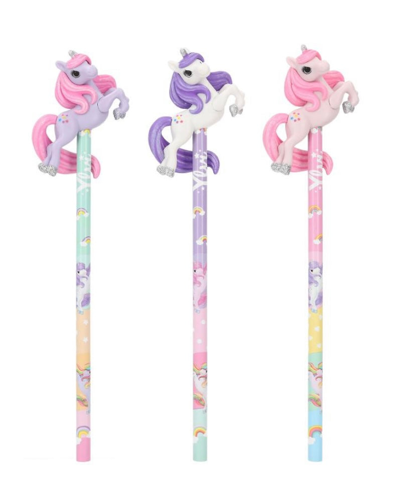 SPECIAL OFFER - Ylvi Pencil With 3D Unicorn Figurine Stationary