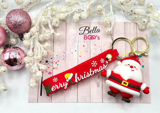 Christmas Santa Keyring