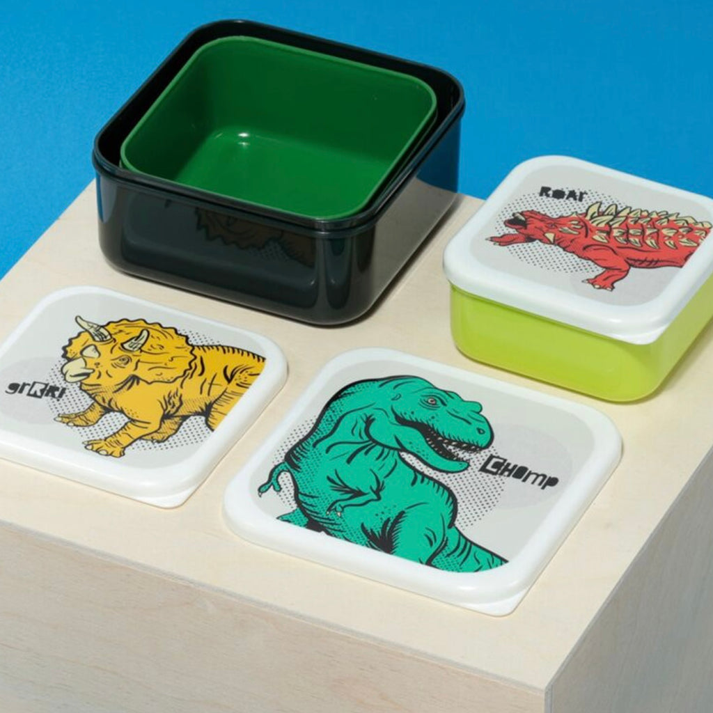 Set of 3 Lunch Box M/L/XL Dinosauria Lunch boxes