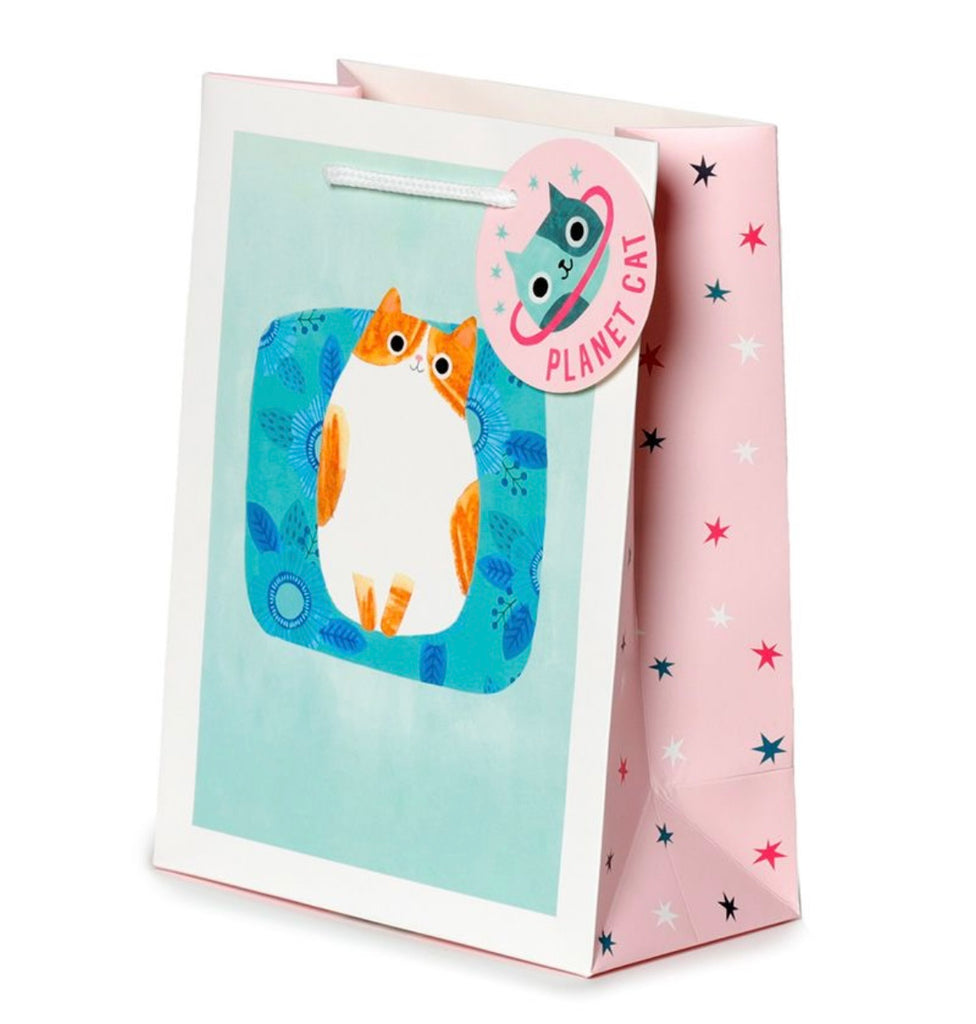 Angie Rozelaar Planet Cat Gift Bag Medium Gift Bags