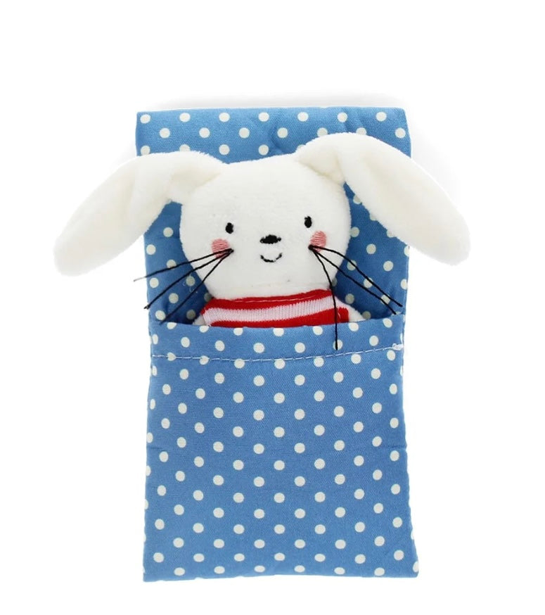 Mini Bunny in a Little Box - soft toy