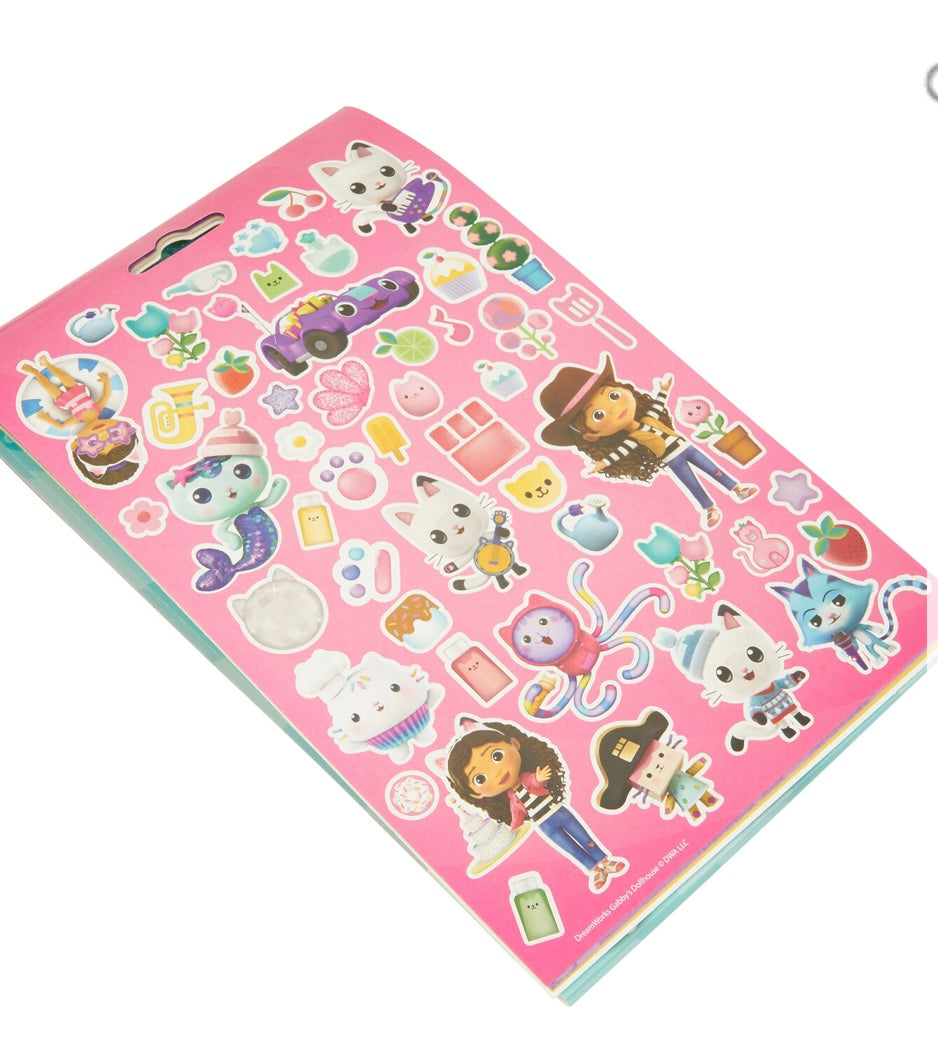 Gabbys Dollhouse 500  Mega Sticker Pack