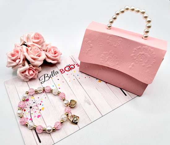 Princess Charm Bracelet & Bag Gift Box