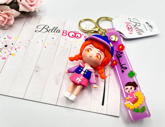 Izzy Girl Keyring