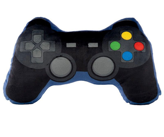 Game Over Game Controller Shaped Plush Cushion