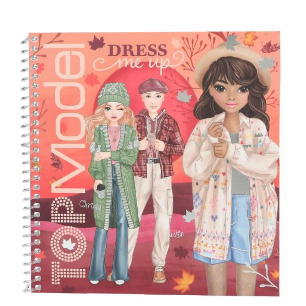 TOPModel Dress Me Up Stickerbook COSY Stationary