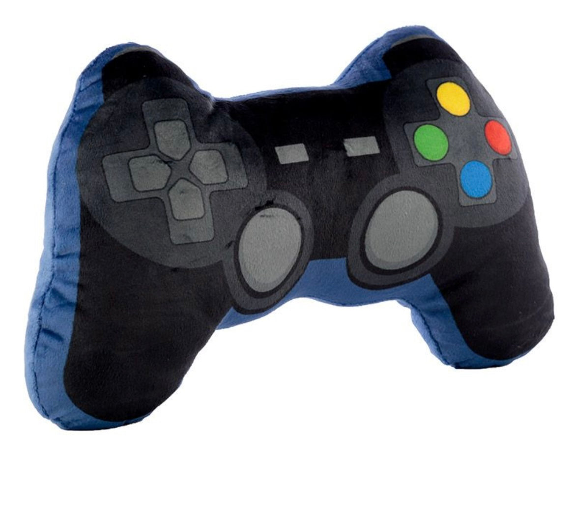 Game Over Game Controller Shaped Plush Cushion