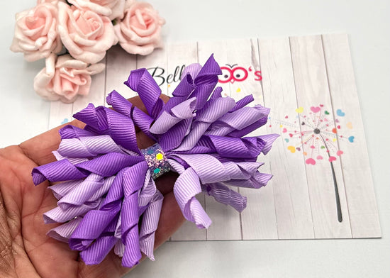 Purple/Lilac Korker Hair Clip