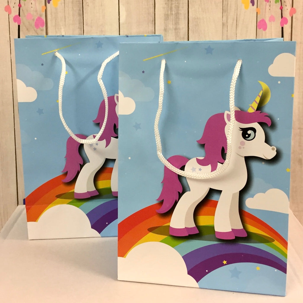 Rainbow Unicorn Gift Bag Gift Bags