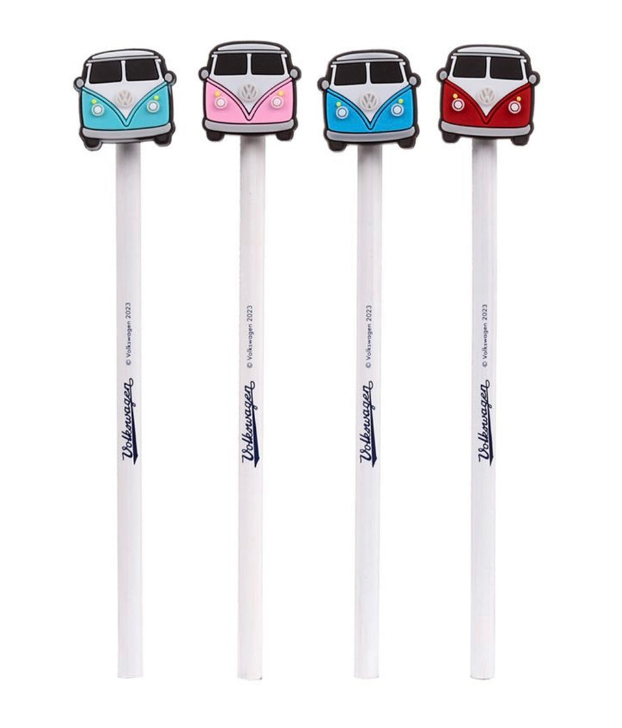 Volkswagen VW T1 Camper Bus Pencil with PVC Topper Stationary