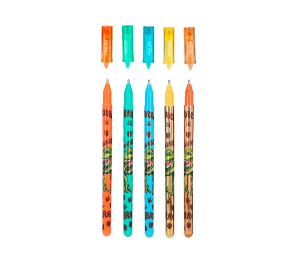Dino World Gel Pen Set Stationary