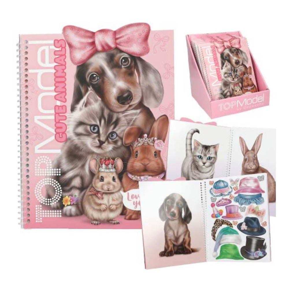 TOPModel Cute Animals Dress Me Up Stationary