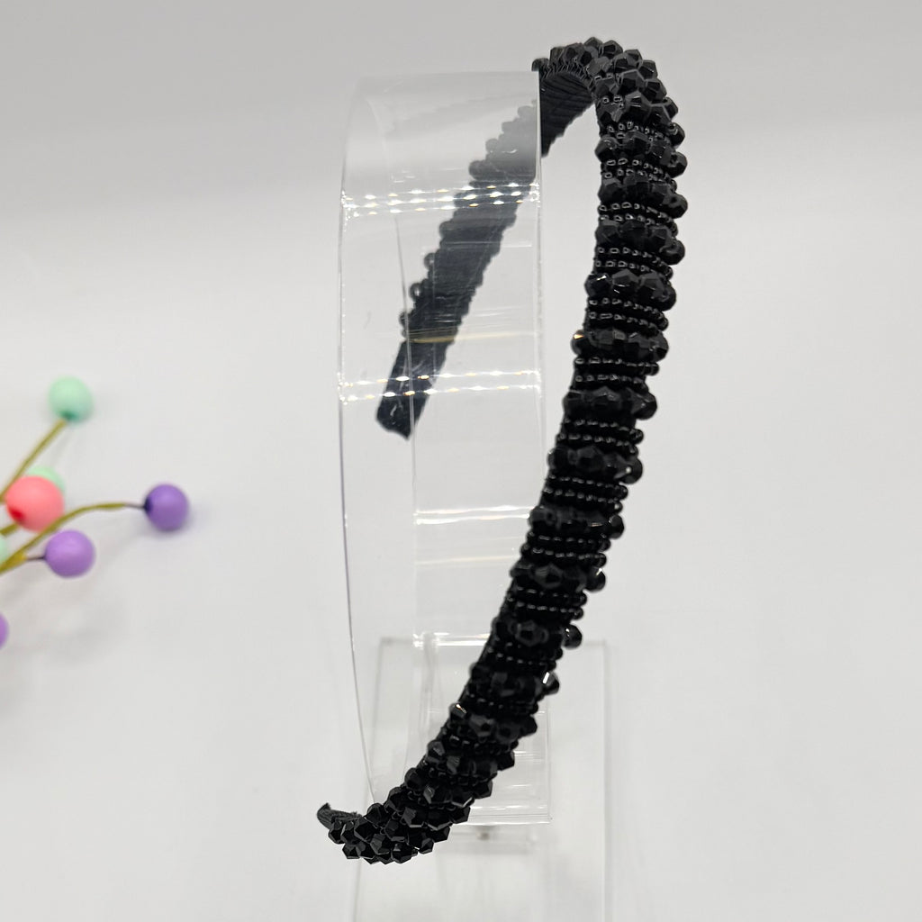Black Crystal Look Hair Band Hair bands