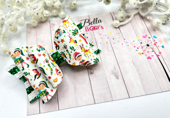 Christmas Elfie Workshop Hair Bow