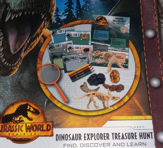 Jurassic World Dinosaur Explorer Treasure Hunt