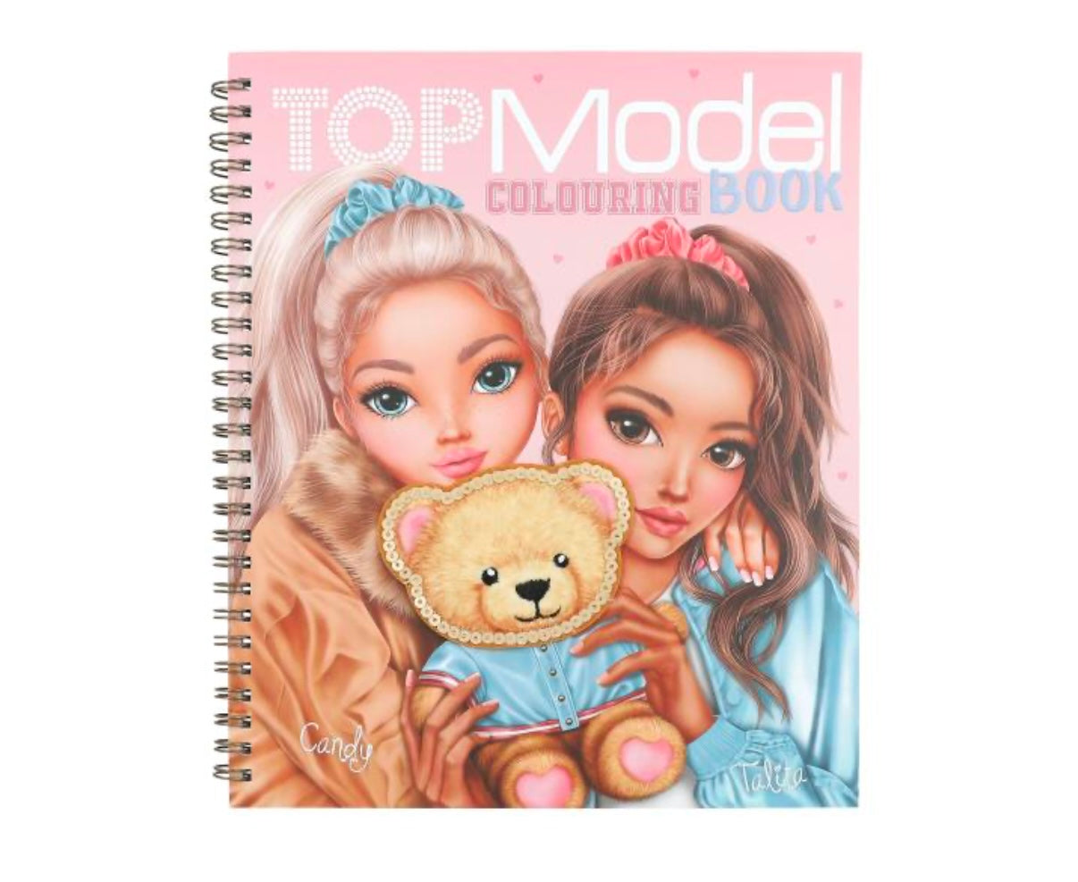 TOPModel Colouring Book TEAM TEDDY