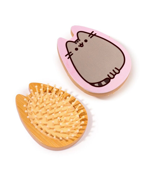 Pusheen the Cat Shaped Bamboo Hair Brush