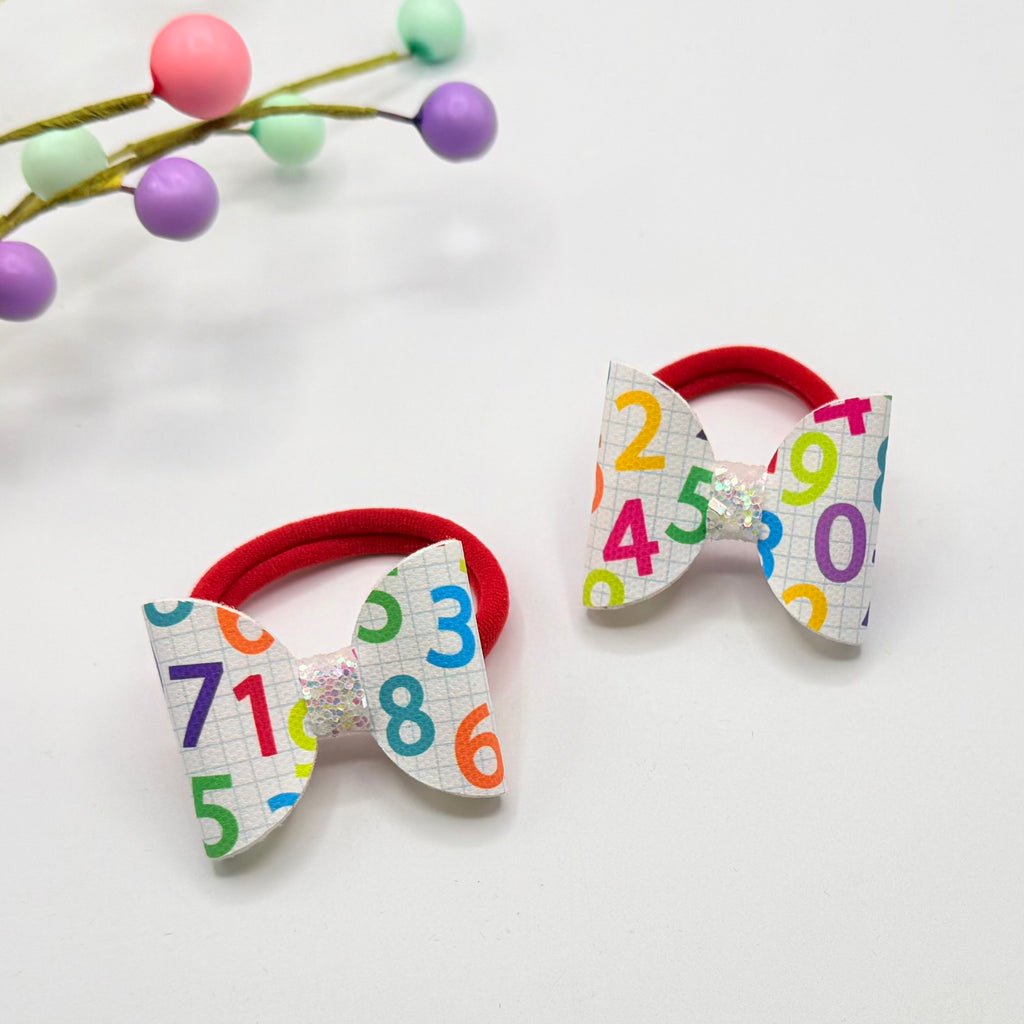 I Love Numbers Bobble Set Hair bobbles