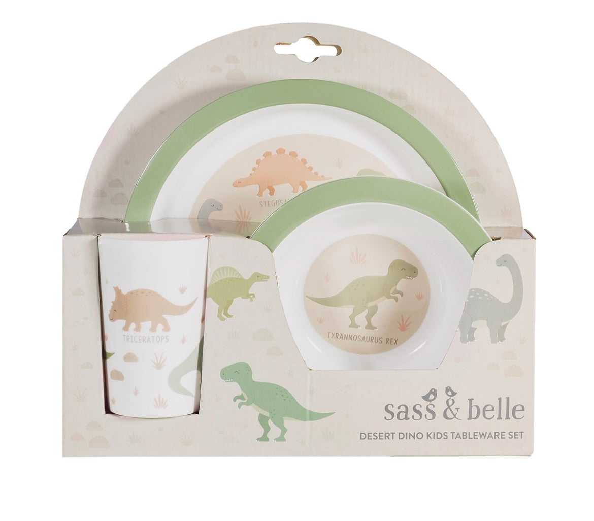 Desert Dino Kids Tableware Set