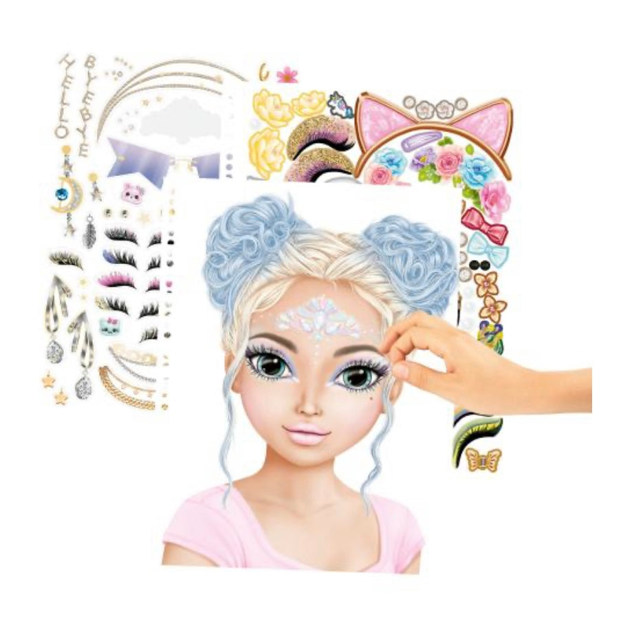 TOPModel Make Up Colouring Book Stationary