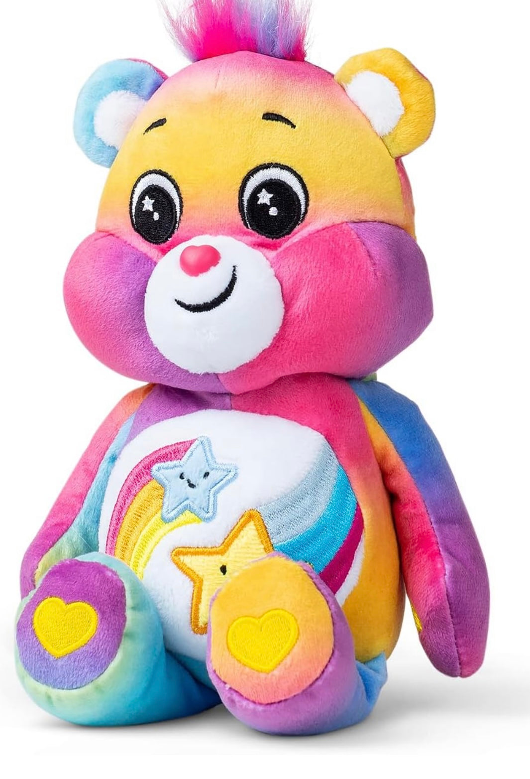 CARE BEARS 22CM BEAN PLUSH - DARE TO CARE