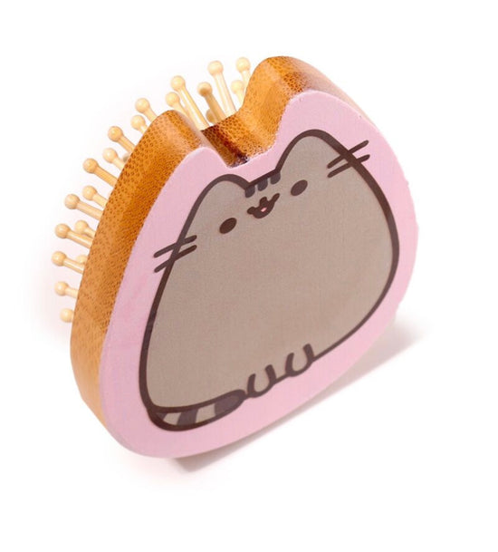 Pusheen the Cat Shaped Bamboo Hair Brush