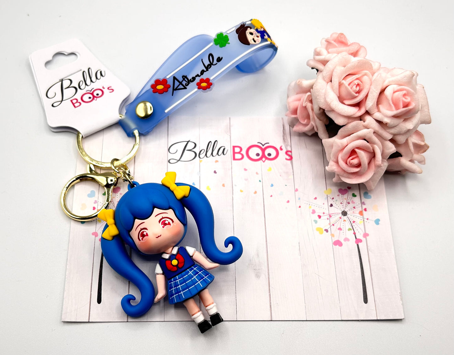 Bella Girl Keyring