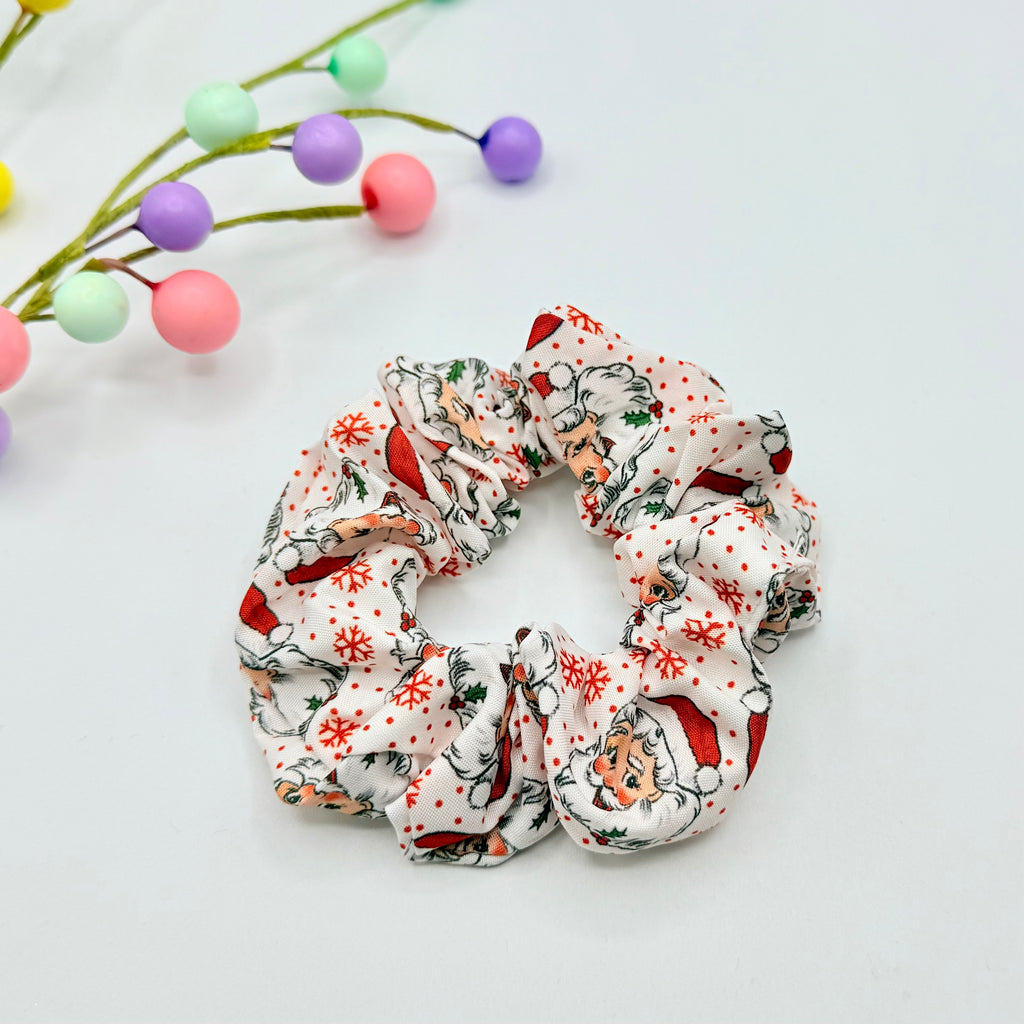 Christmas Santa Claus Hair Scrunchie Hair scrunchies