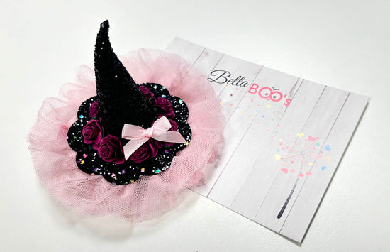 Halloween- Pretty Witches Hat Hair Clip