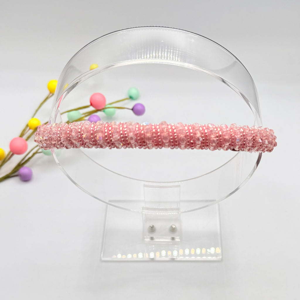 Pink Crystal Look Hair Band Hair bands