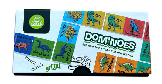 Dinosauria Kids Dominoes Set