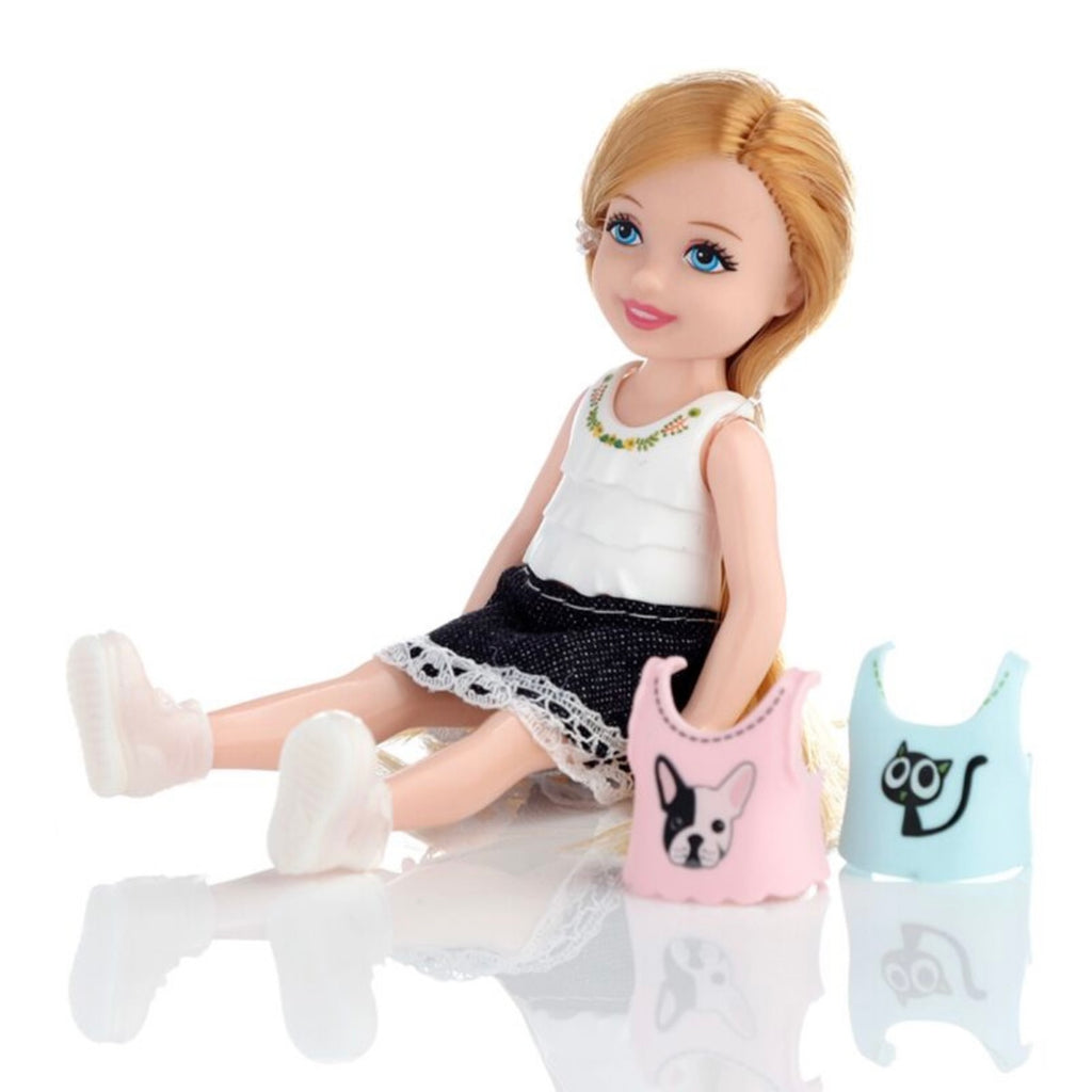Sally Dress Up Doll with Dog & Accessories Dolls