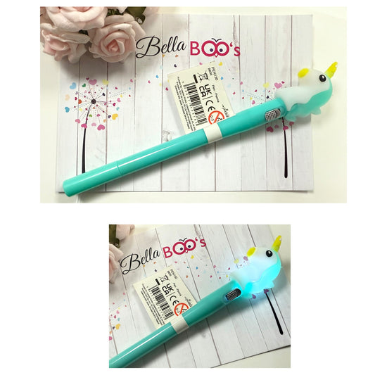 Light Up Unicorn Pen