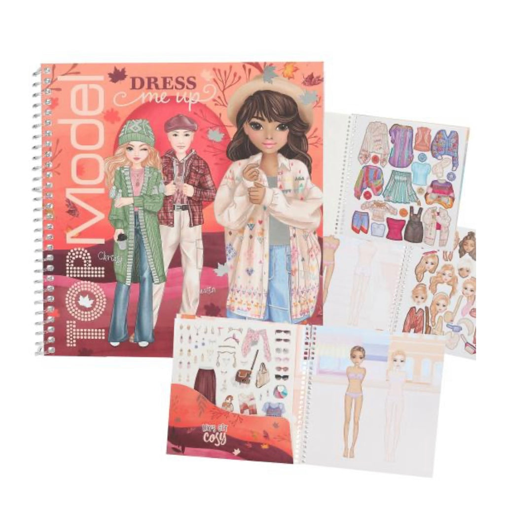 TOPModel Dress Me Up Stickerbook COSY Stationary
