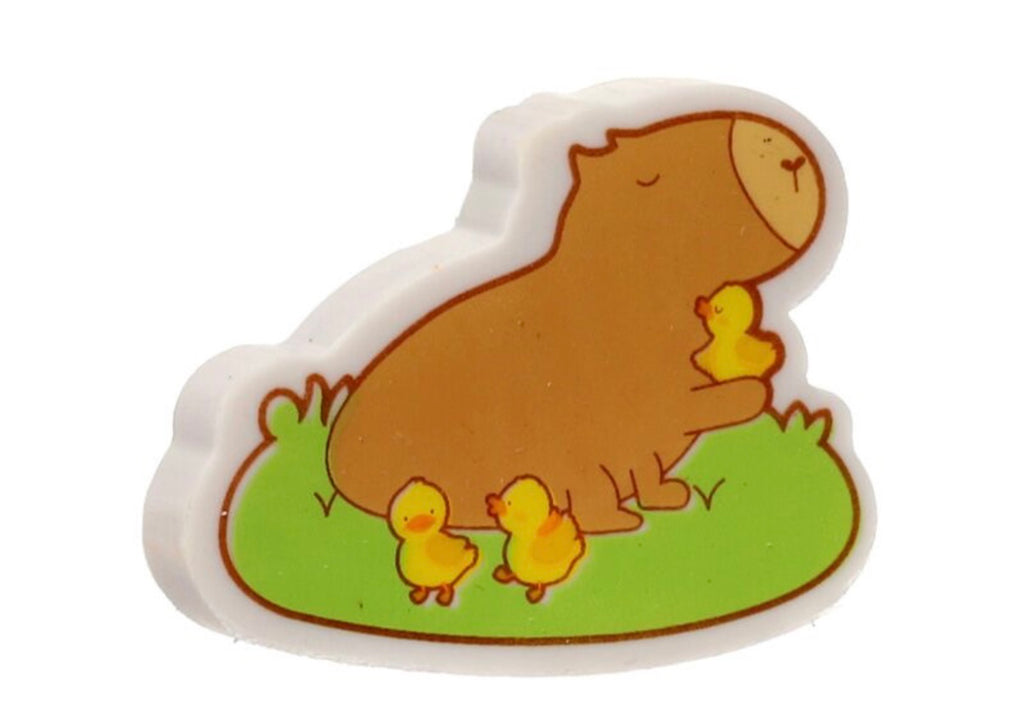 Capybara Eraser - Choose From 4 Ducks Stationary