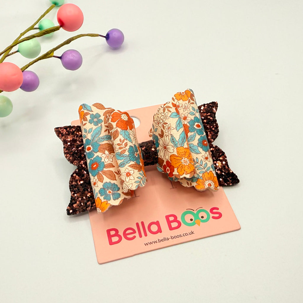 Auntumn Love Hair Bow Hair Bows