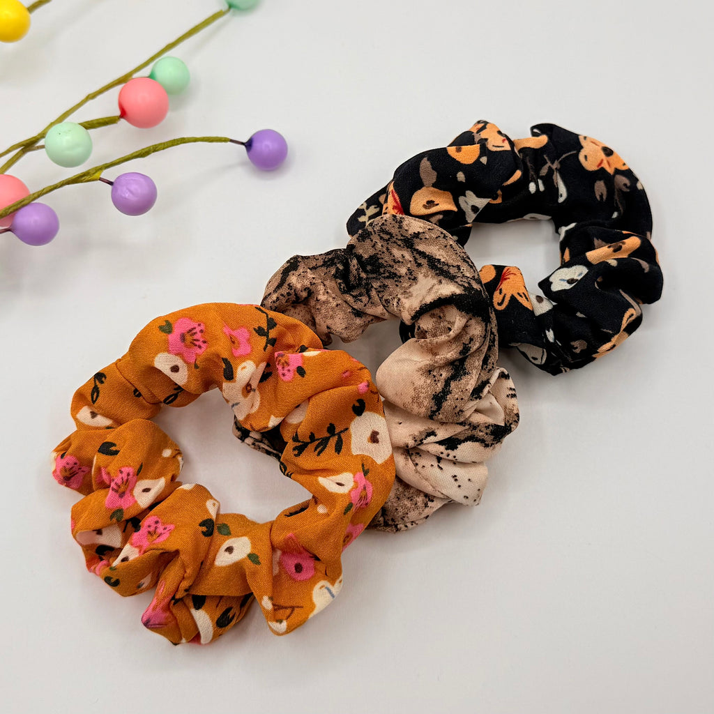 Hair Scrunchie Set Of 3 Hair scrunchies