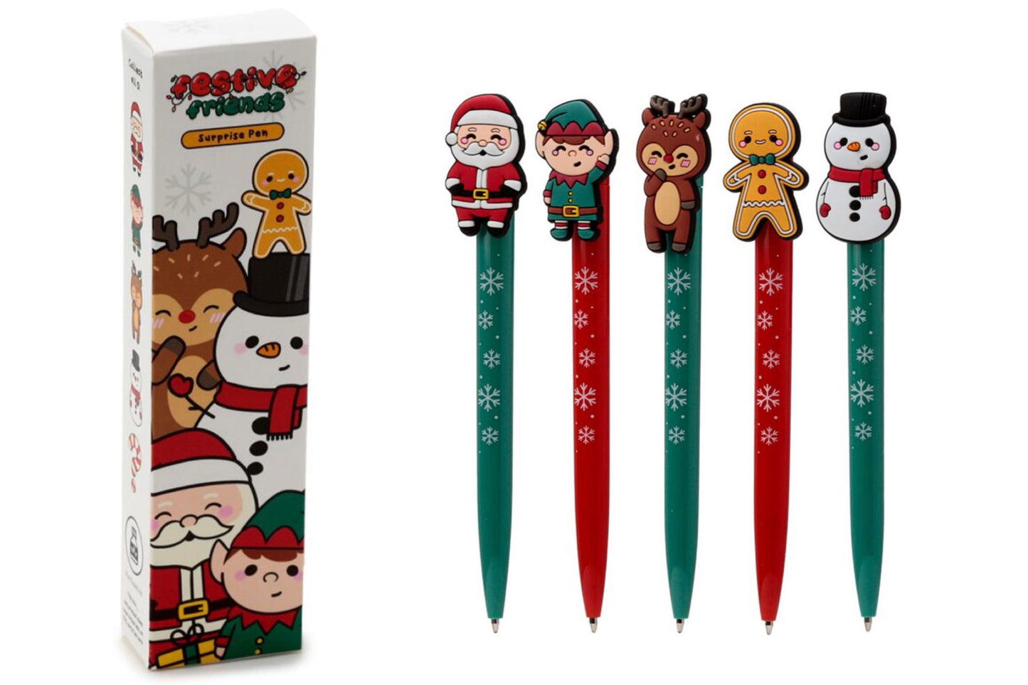 Christmas Festive Friends Surprise Pen - Boxed