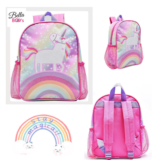 Rainbow & Unicorn Sparkle Backpack