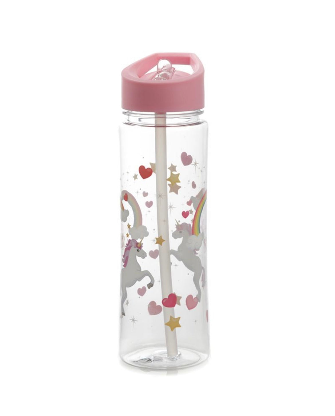 Shatterproof 550ml Water Bottle Enchanted Rainbows Unicorn