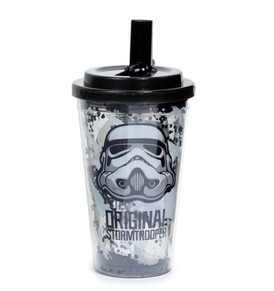 Shatterproof The Original Stormtrooper Double Walled Cup & Straw