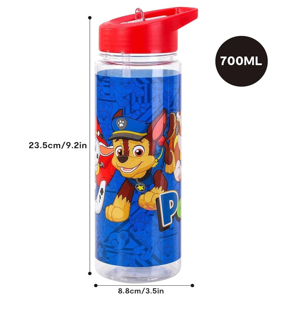 Paw Patrol Water Bottle - Marshal & Gang